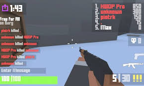 Krunker weapon customization and loadout system